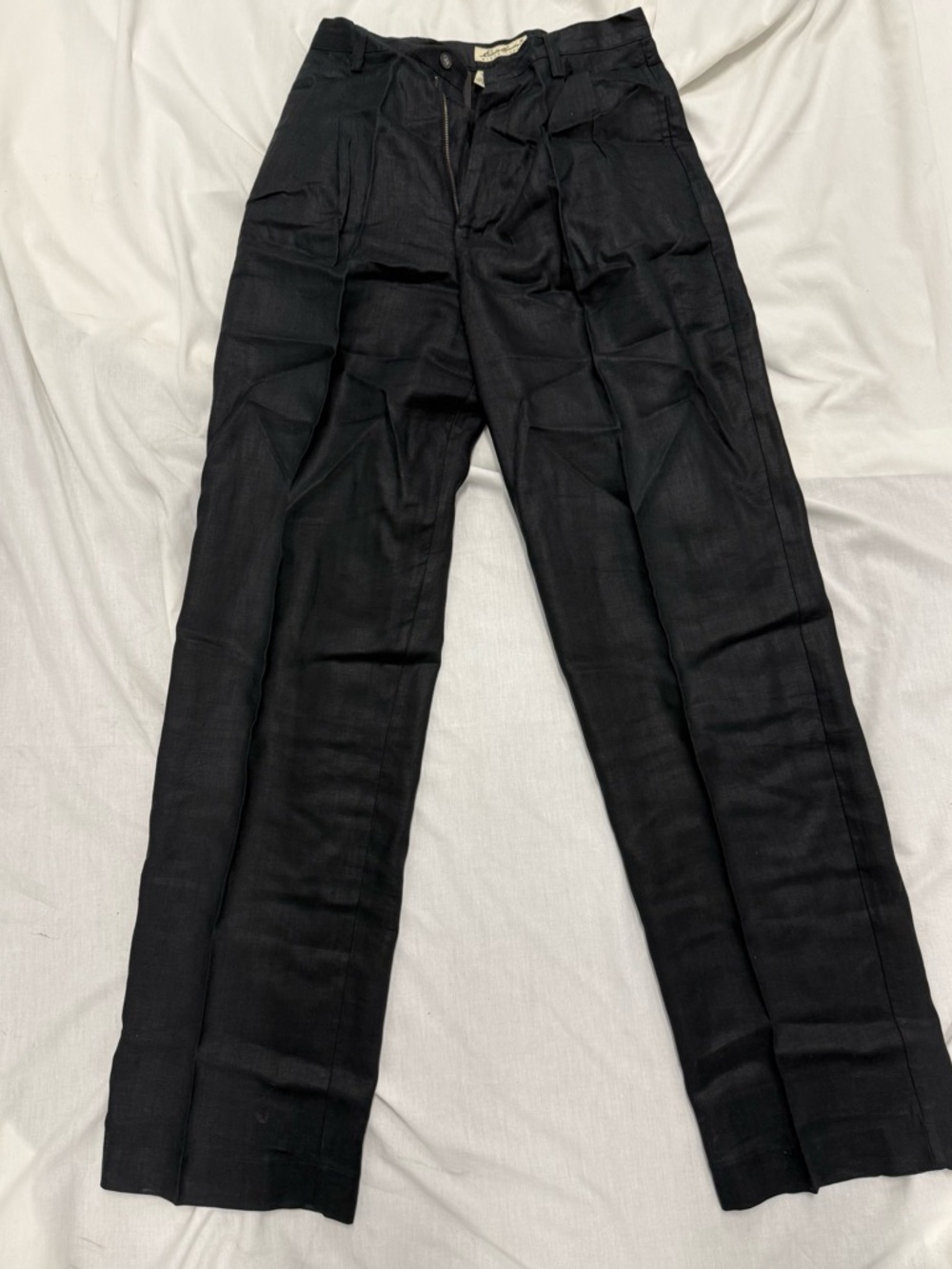 Eddie Bauer Women’s Linen Black Dress Pants - Straight Leg size 6